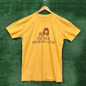 This Is Spinal Tap x The New Museum of Glue yellow T-shirt, Size Large